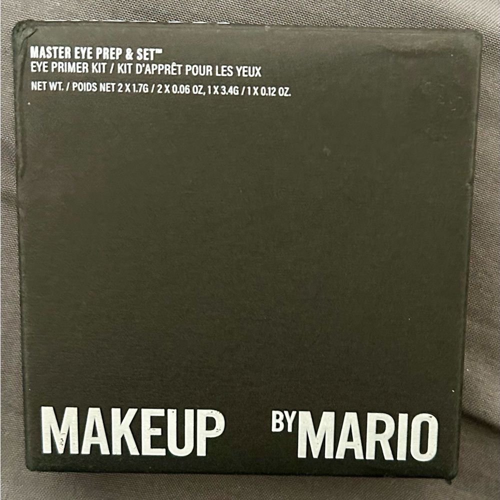 Makeup By Mario Master Eye Prep and Set Deep New in Box